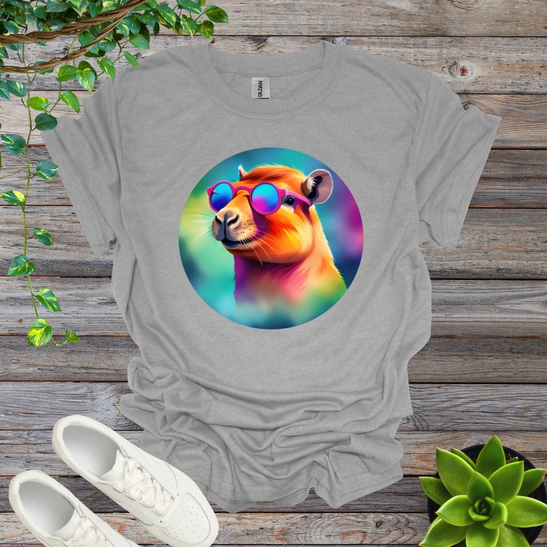 Sport Grey / S Capybara - Watercolor Shirt