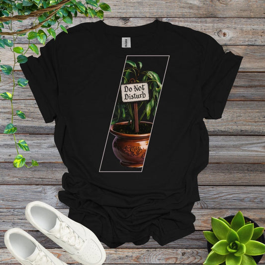 Black / S Comic Strip Plant Shirt