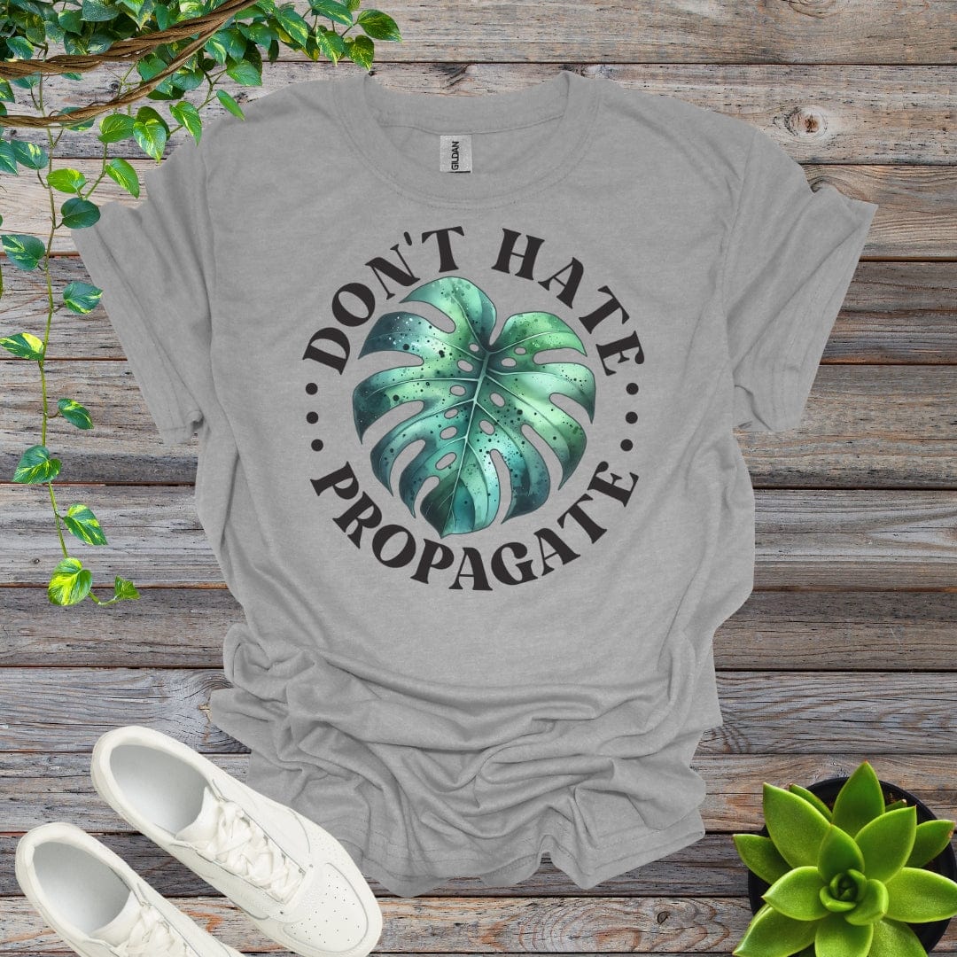 Sport Grey / S Don't Hate Propagate Shirt