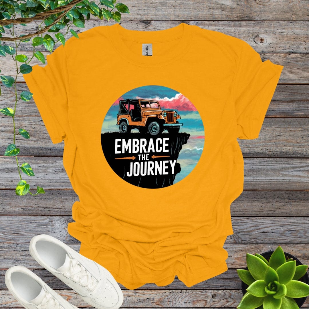 Gold / S Embrace The Journey Shirt