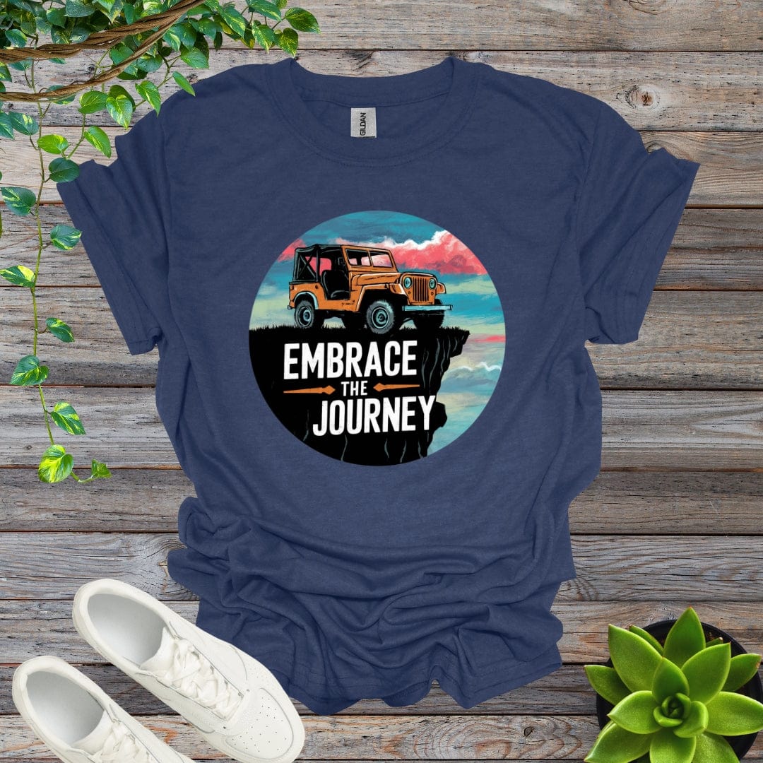 Heather Navy / S Embrace The Journey Shirt