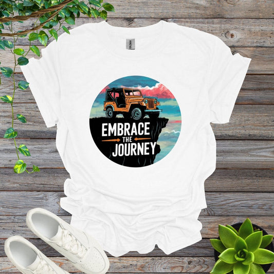 White / S Embrace The Journey Shirt