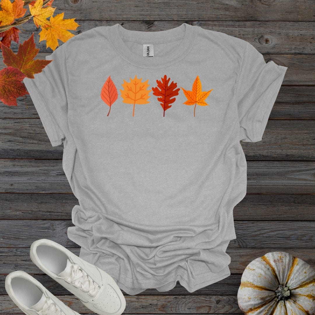 Sport Grey / S Fall Leaves V1 shirt