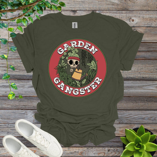 Military Green / S Garden Gangster Shirt