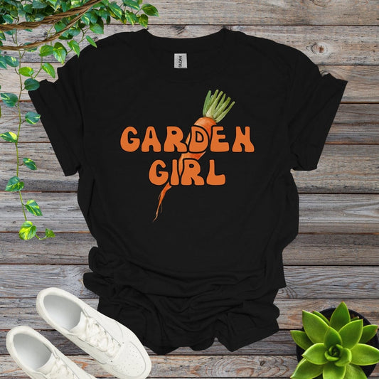 Black / S Garden Girl Shirt