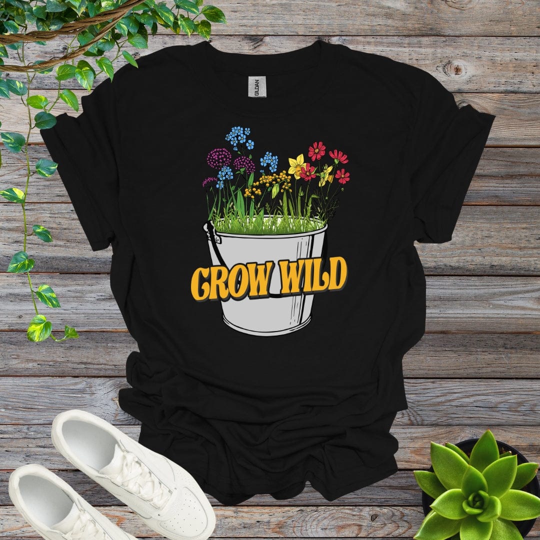 Black / S Grow Wild Bucket Shirt