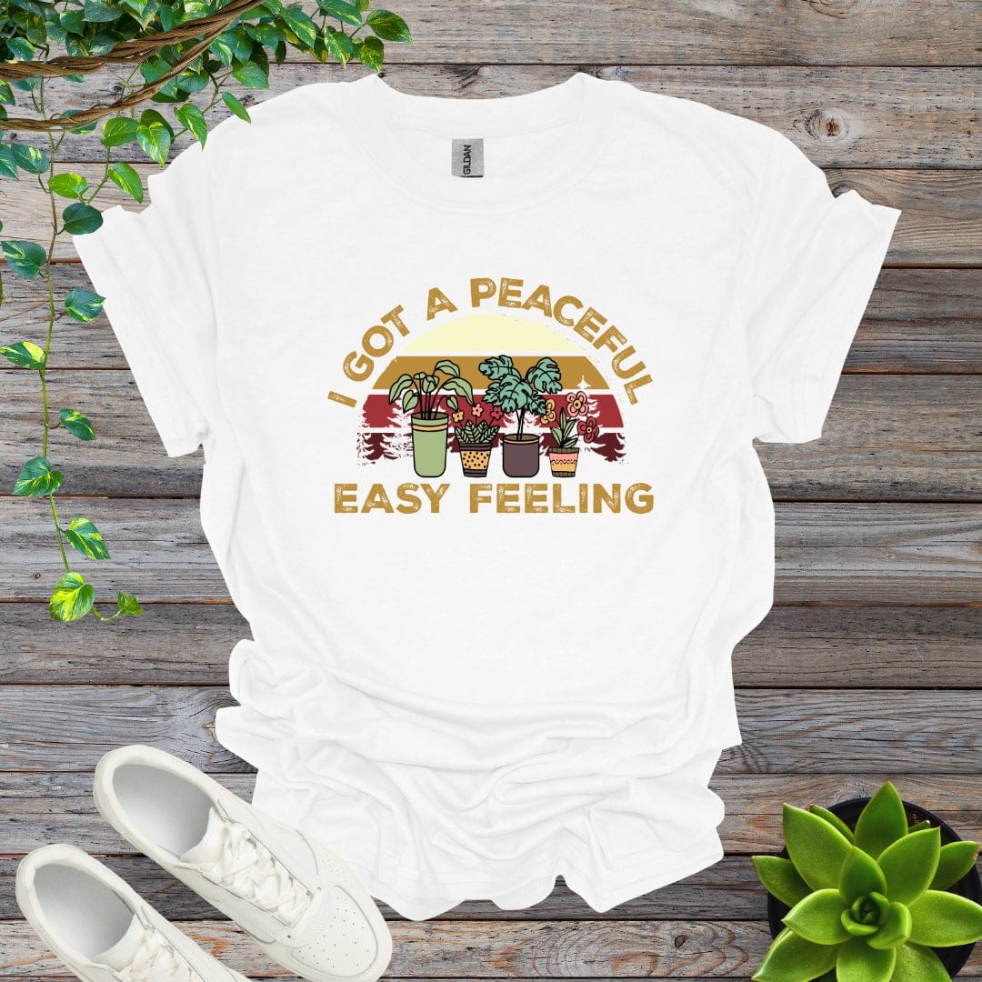 White / S I Got A Peaceful Easy Feeling Shirt