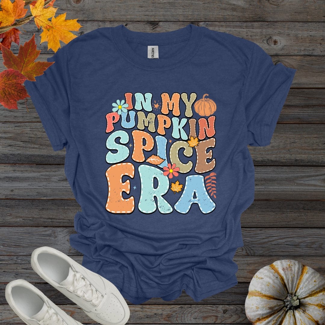 Heather Navy / S In My Pumpkin Spice Era - Version 2 Shirt