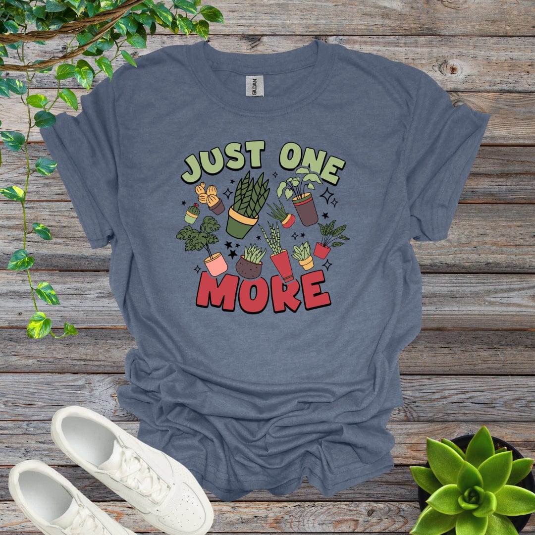 Heather Indigo / S Just One More Shirt