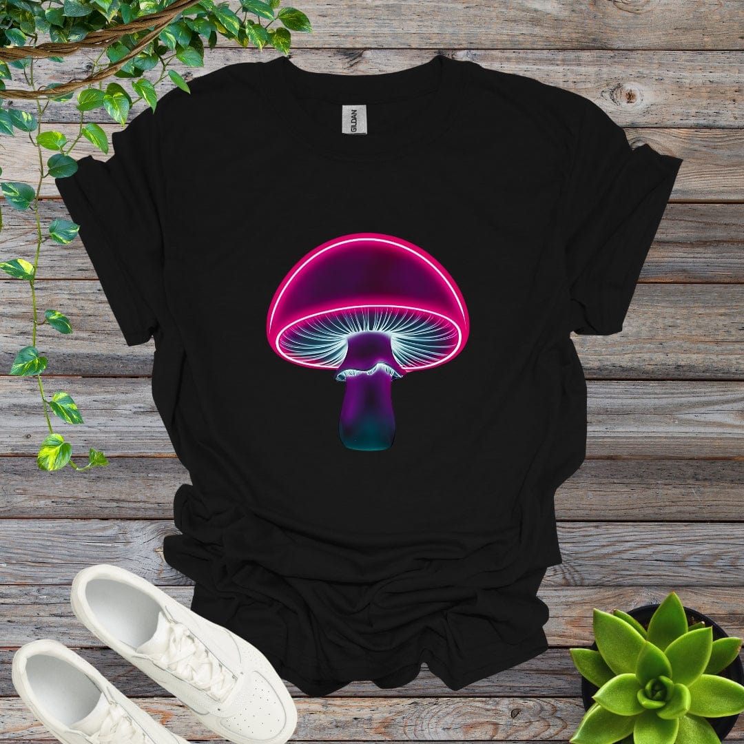 Black / S Neon Shroom - Version 1 Shirt