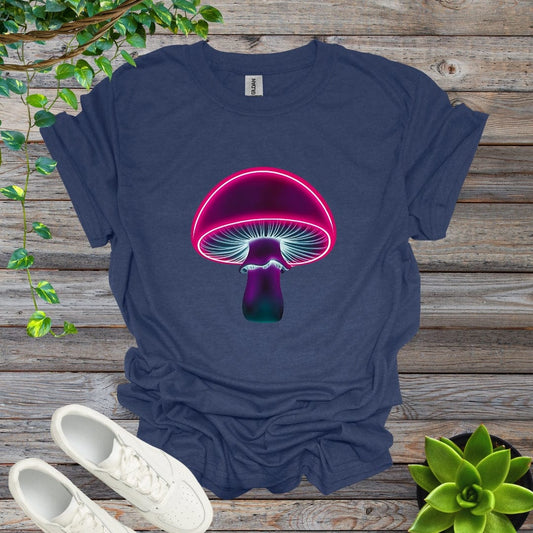 Heather Navy / S Neon Shroom - Version 1 Shirt