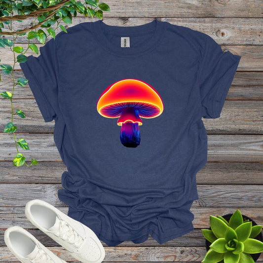 Heather Navy / S Neon Shroom - Version 3 Shirt