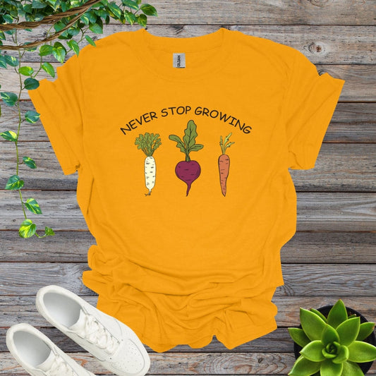 Gold / S Never Stop Growing Shirt