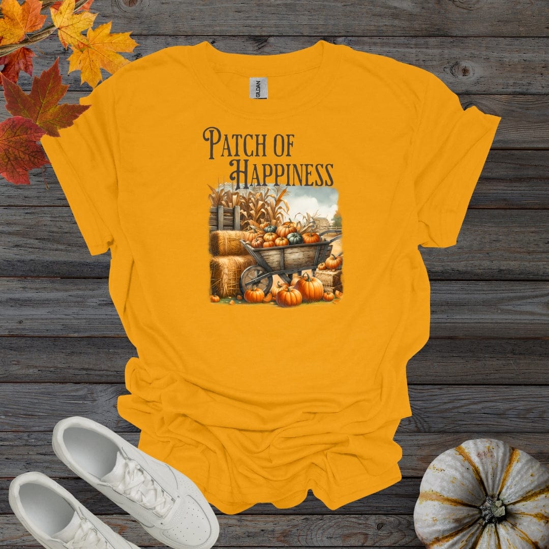 Gold / S Patch Of Happiness Shirt