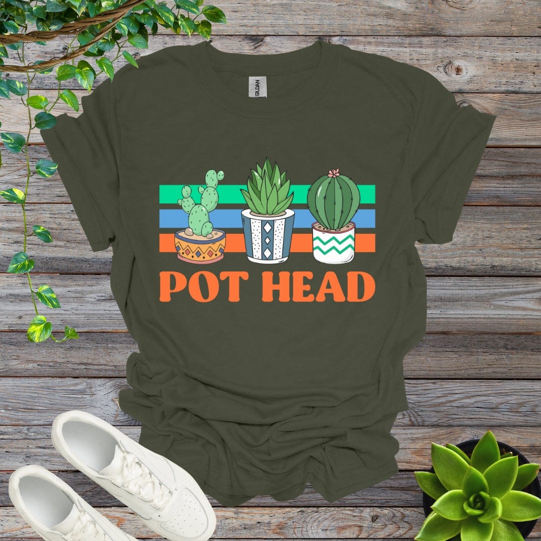 Military Green / S Pothead - Version 1 Shirt