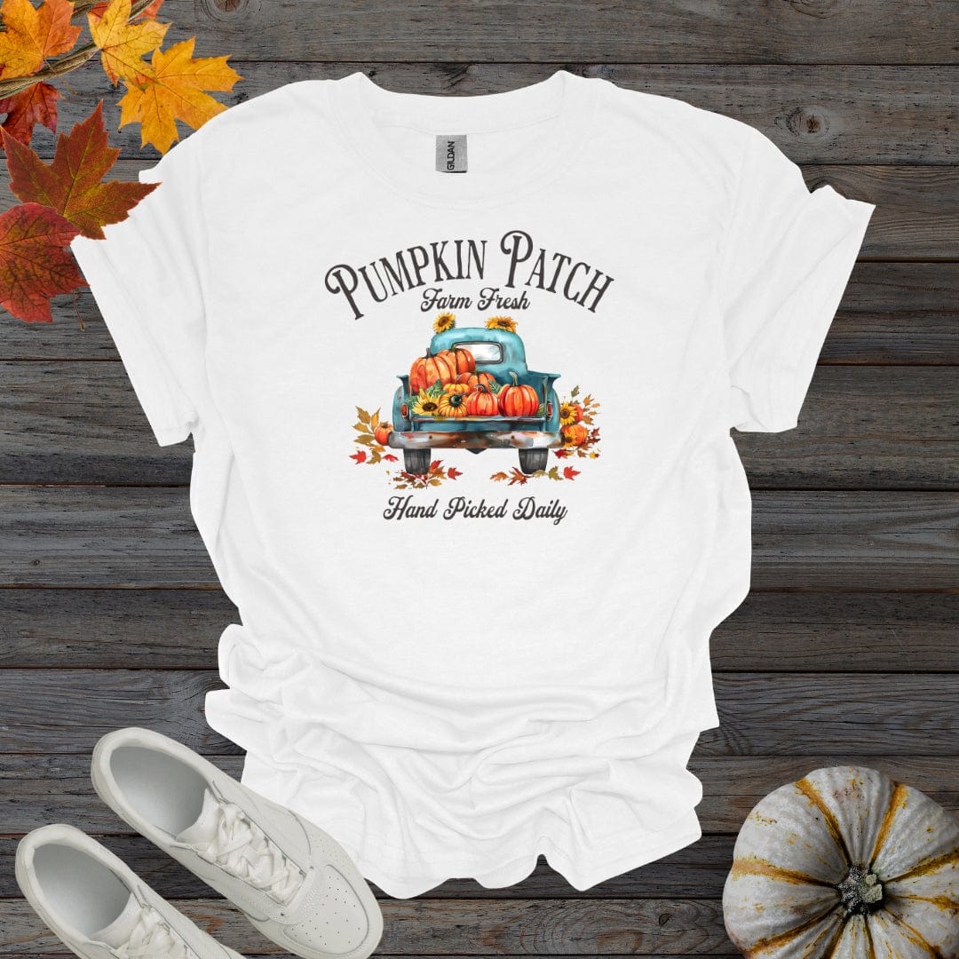 White / S Pumpkin Patch Shirt