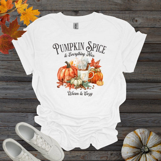 White / S Pumpkin Spice And Everything Nice - Version 1 Shirt