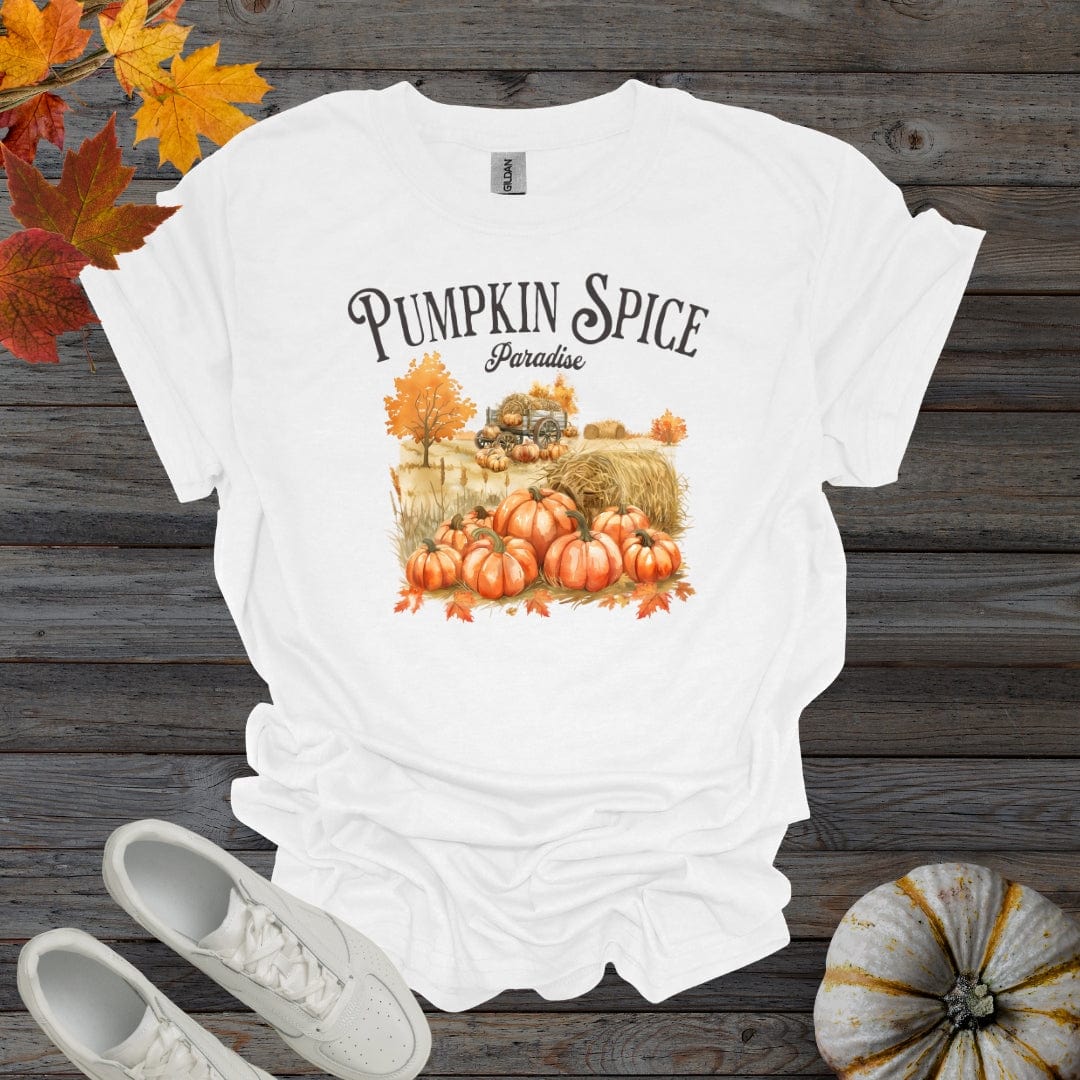 White / S Pumpkin Spice Paradise Shirt