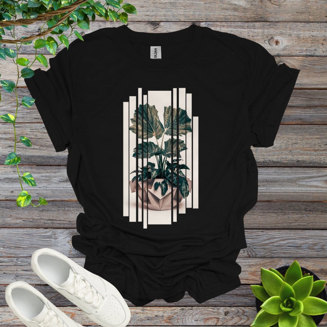 Black / S Shiplap Plant Shirt