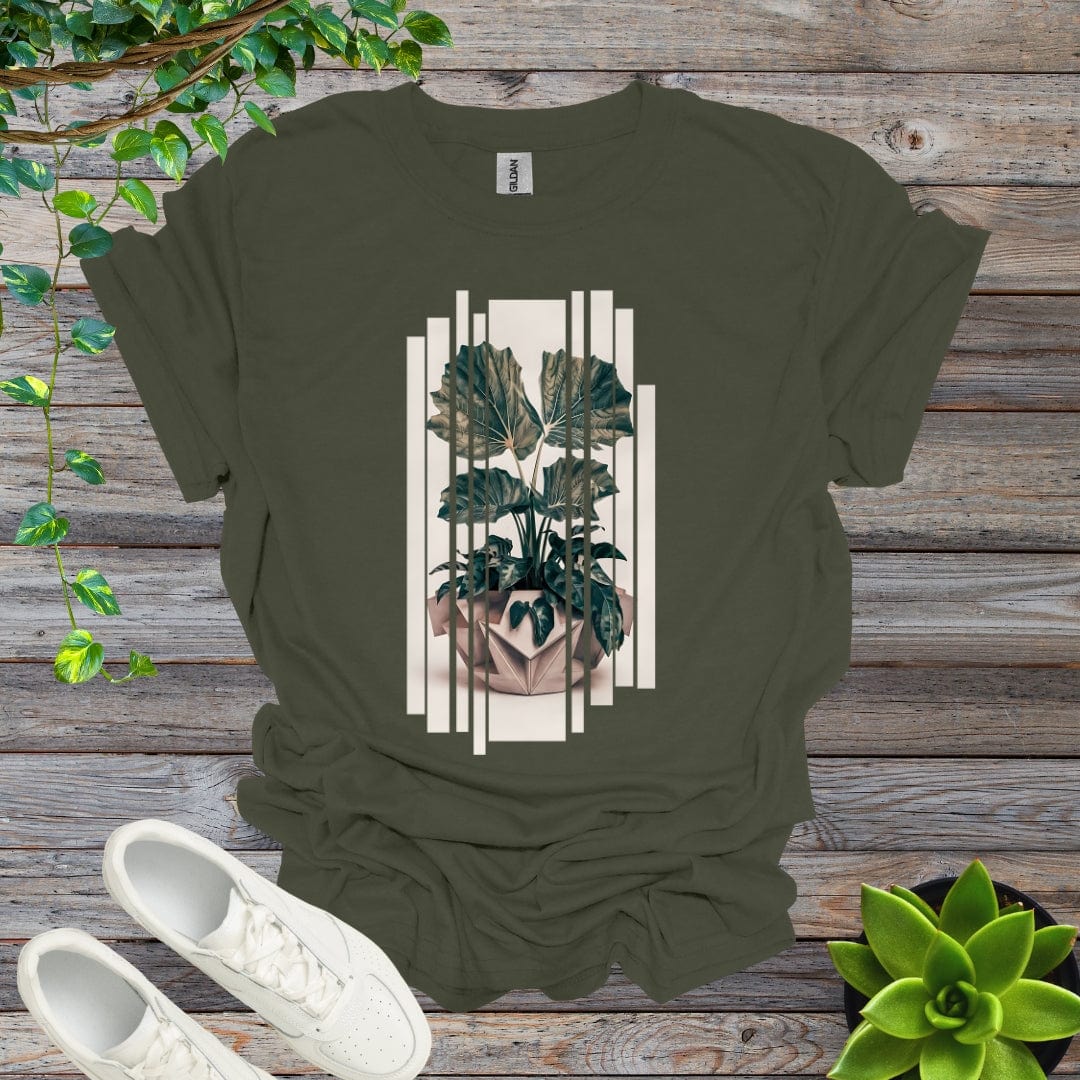 Military Green / S Shiplap Plant Shirt