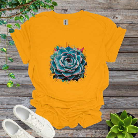 Gold / S Succulent - Version 1 Shirt