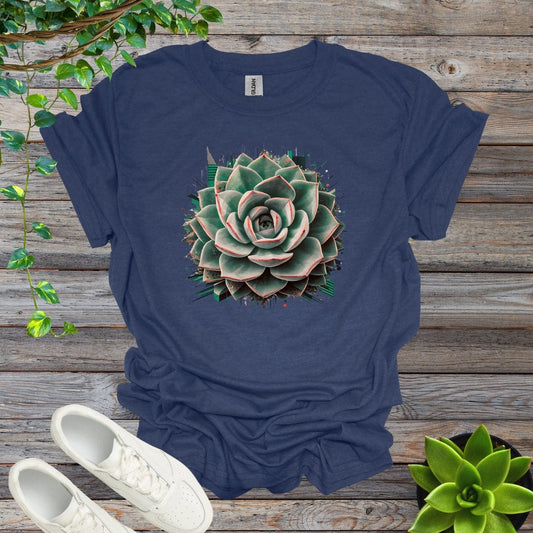 Heather Navy / S Succulent - Version 2 Shirt