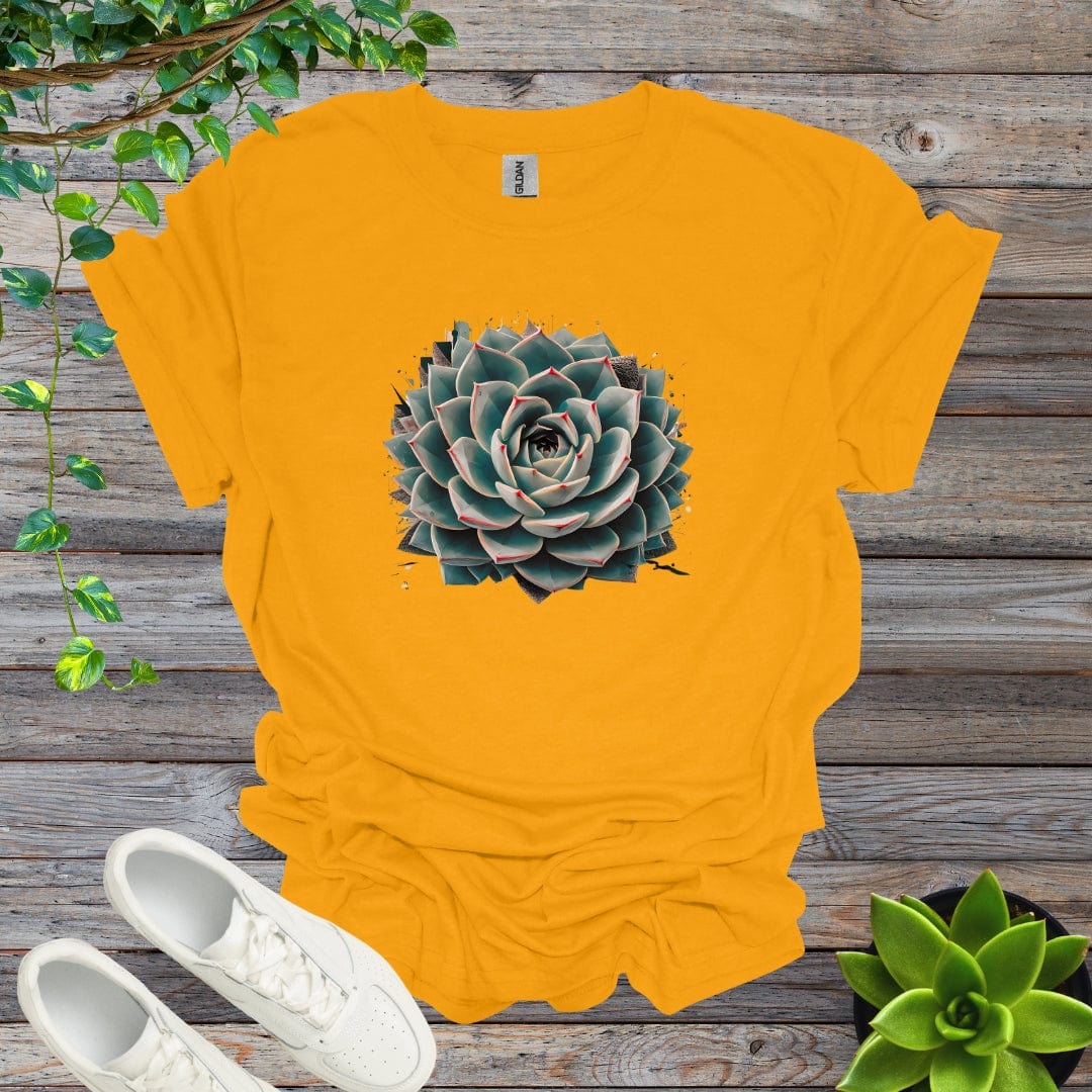 Gold / S Succulent - Version 3 Shirt