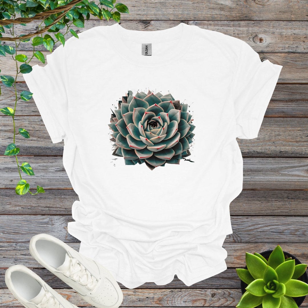 White / S Succulent - Version 3 Shirt