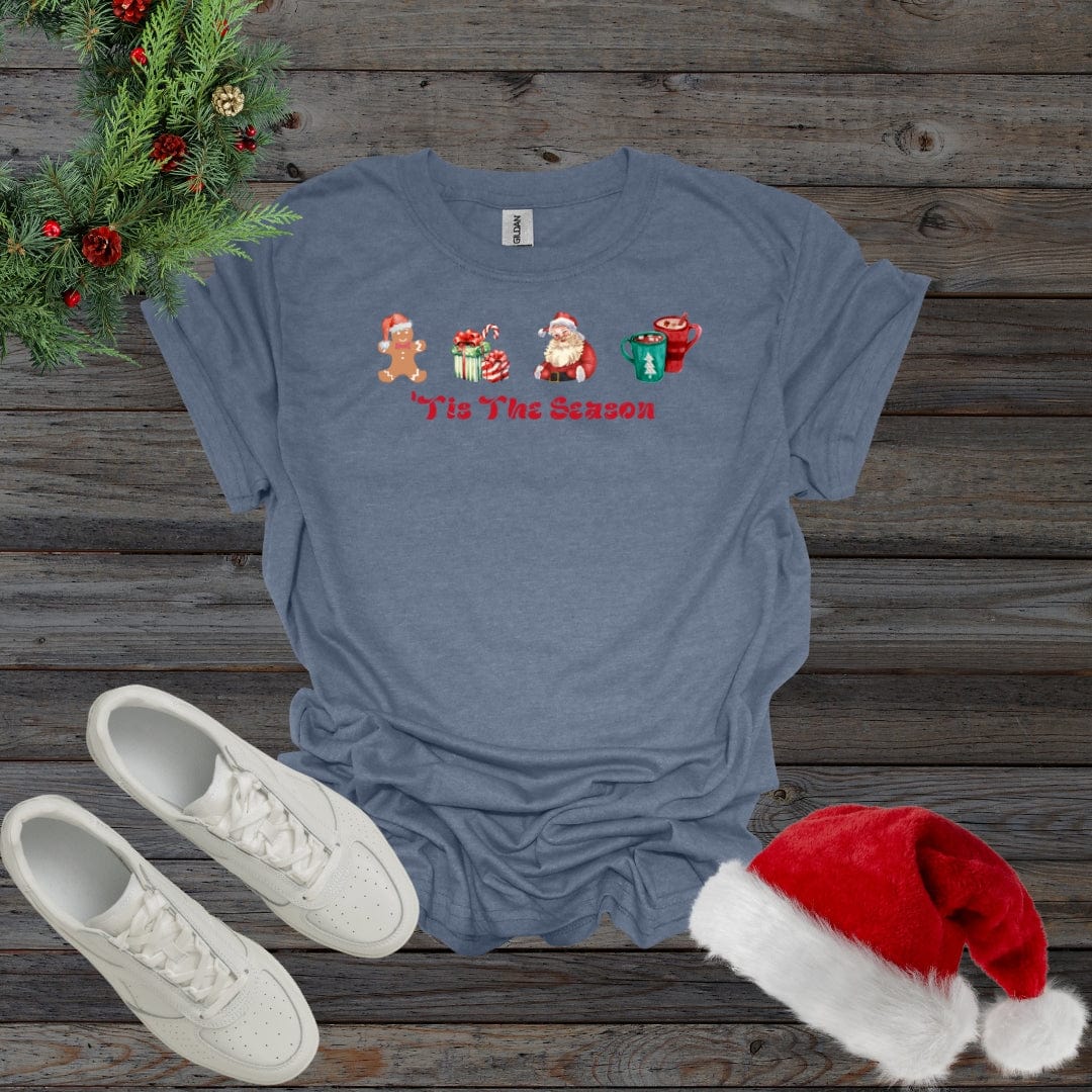 Heather Indigo / S 'Tis The Season Christmas Shirt