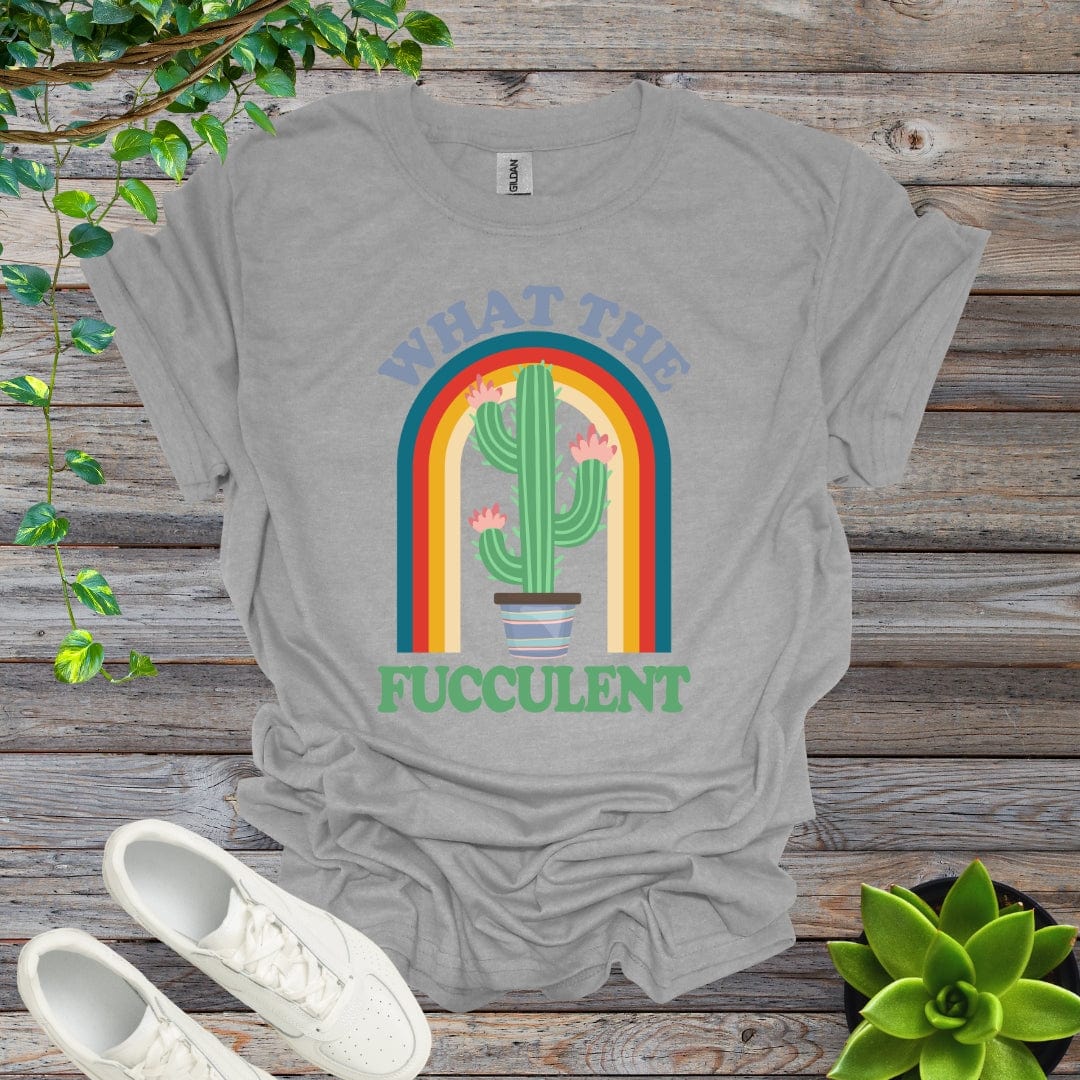 Sport Grey / S What The Fucculent Shirt